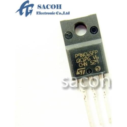 New Original 10PCS/Lot STP9NC65FP P9NC65FP or STP9NC65 P9NC65 or STP9NC60FP P9NC60FP or STP9NC60 P9NC60 TO-220F 9A 650V MOSFET