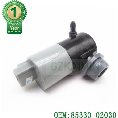 New High Quality For Toyota Avensis T27 Corolla Auris Aygo Windscreen Washer Pump OEM 85330-02030 8533002030