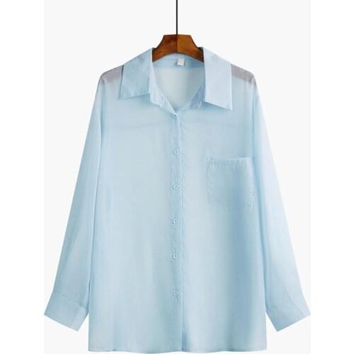 VDFHQJ Blue Blouses