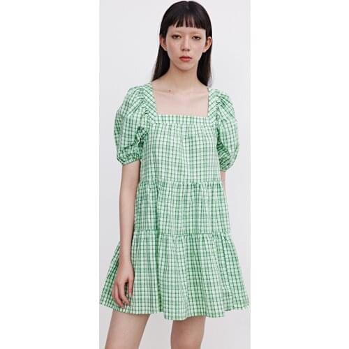 Летние платья в клетку Wait Joan China At AliExpress