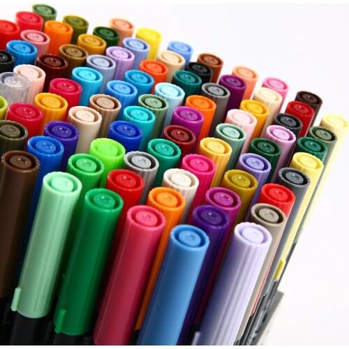 Japan TOMBOW AB-T Calligraphy Twin Art Brush Pen Profession Water Marker Pen for handwriting Lettering Bullet Card Making
