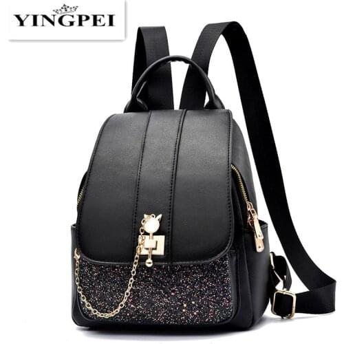 Женские рюкзаки с блестками YINGPEI China At AliExpress