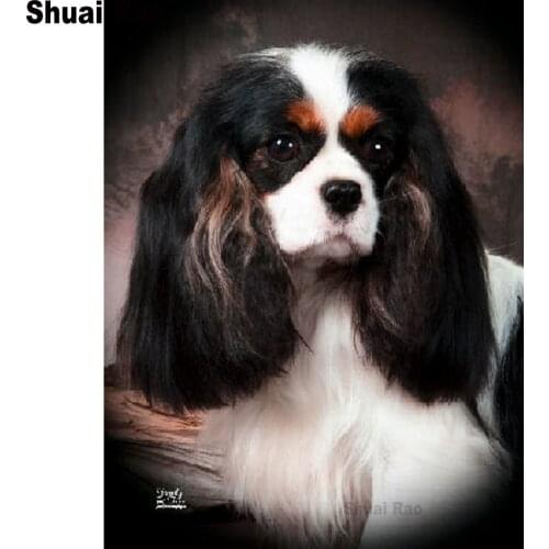 5d diamond painting Cavalier king charles spaniel dog diy Handmade gifts cross stitch mosaic full square/round drill embroidery