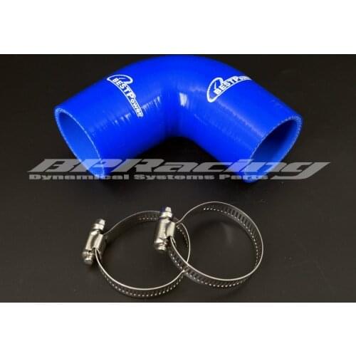 68mm/70mm/76mm Unversal 90 Deg Degree Elbow Silicone Coupler Hose/2.68" inch/2.76" inch/3" inch/Tube/Intercooler Pipe + clamp