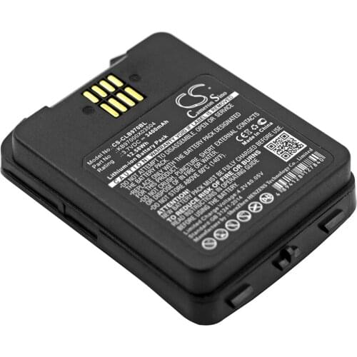 2021 Battery For CipherLAB BA-0083A6 9700 3400mAh / 12.58Wh