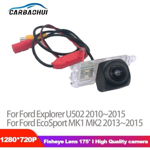 Car Rear View Back Up Reverse Parking Camera High quality For Ford Explorer U502 MK1 MK2 2010~2015 2016 2017 Night vision CCD HD