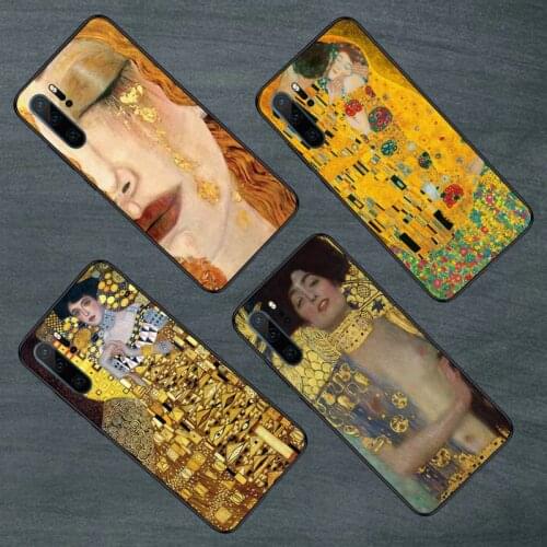 Kiss by Gustav Gustav Klimt kiss Phone Case For Huawei honor Mate P 9 10 20 30 40 Pro 10i 7 8 a x Lite nova 5t