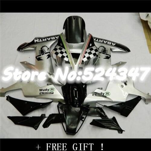 Fei-White Black for YZF-R1 02-03 YZF R1 2002-2003 YZFR1 YZF 1000 YZF1000 YZF-1000 02 03 2002 2003 Full Fairing Kit