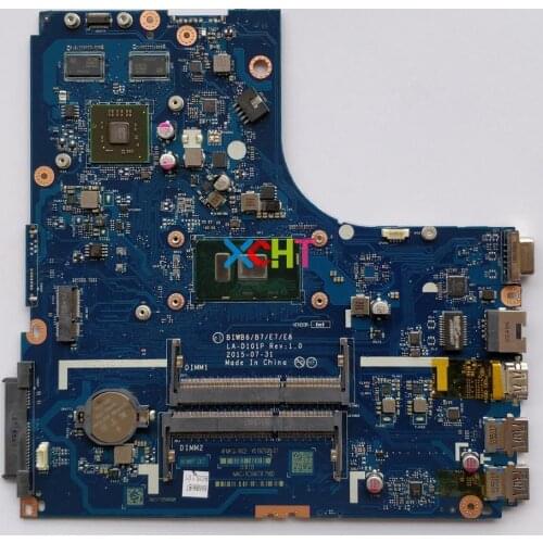 FRU : 5B20K57320 BIWB6/B7/E7/E8 LA-D101P SR2EY I5-6200U CPU for Lenovo B51-80 NoteBook PC Laptop Motherboard Mainboard