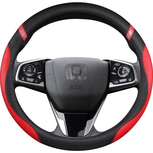 Car Steering Wheel Cover 36CM Microfiber Leather for HONDA CIVIC 2004 2006 2007 2008 2009 2012 2013 2014 Auto Accessories