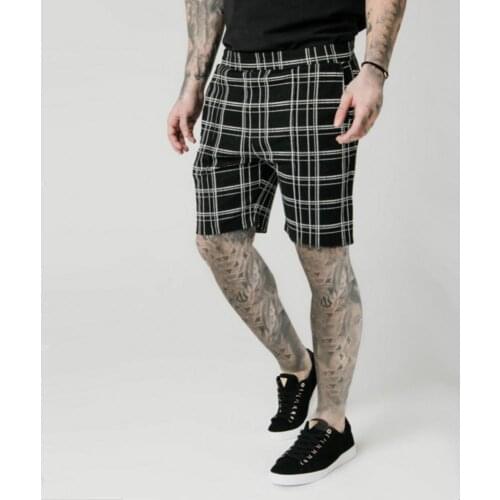 Mens Casual Shorts 2021 Summer Casual Workout Shorts Good Shape Colorful Soft Plaid Men Loose Short Pants for Boy