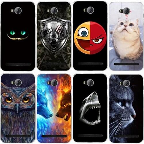 Back Soft Silicone Phone Covers for Huawei Y3II LUA-L21 LUA-U22 LUA-U02 Mobile Phone Cases for Honor Bee 2 for HONOR BEE 2 Bags