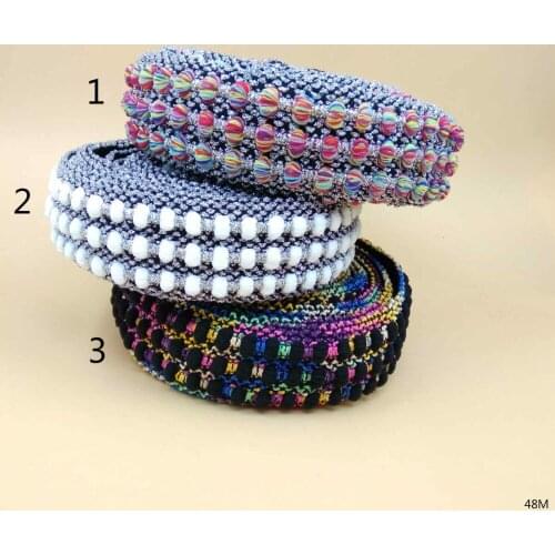 New High Quality 6cm Wide Colorful Elastic Band Webbing 5 Meters For DIY Woman Decorate Skirt Dress Belts Sewing Accessories
