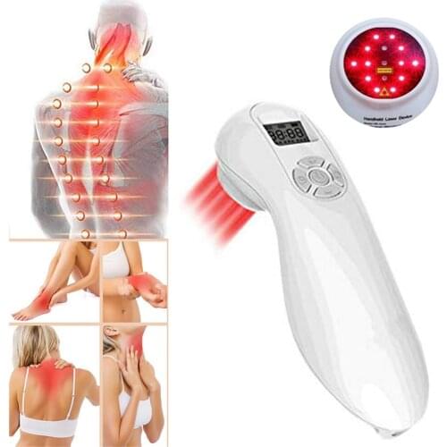 NEW Red Light Therapy Handy Cure Physical Therapy Physiotherapy Cold Laser LLLT Body Pain Relief Decrease Body Stiffness