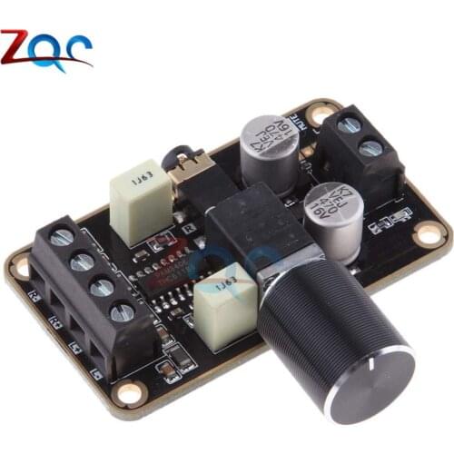 DC 5V PAM8406 Digital Amplifier Board Stereo Dual Channel 5Wx2 Class D Power Amplifier Module overheat power supply protection