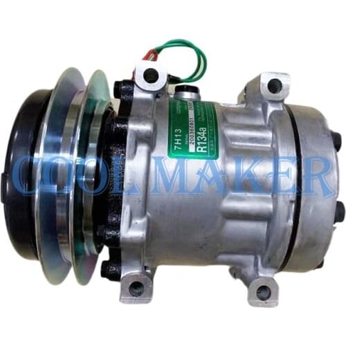 7H13 7351 compressor for Kobelco Case Serie Excavator TDKR151320S KHR3241 KHR3197