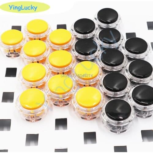 Yinglucky 10pcs copy SANWA obsc-30 push button 30mm round button switch for Arcade Joystick DIY parts