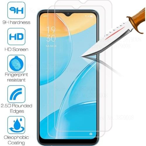 2pcs glass for Oppo A15 screen protective protection films on for oppo a 15 15a oppoa15 safety glass 6.52'' CPH2185