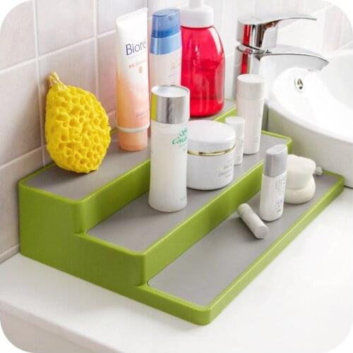 1Pcs Kitchen Stepped Hierarchical Classification Spice Shelf Seasonning Storage Rack Organizer Desktop Storage Rack