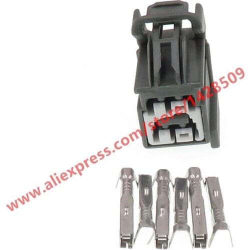 10 Sets 6 Pin Auto Rear Camera Harness Socket Automotive Plug With Pins For Ford Mondeo 7283-6454-40