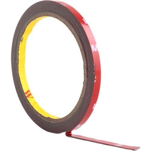 2M Genuine Car Acrylic Plus Double Sided Attachment Tape Auto Car Sticker Faced Adhesive Weather Car Wash Resistant 0.6cm Width