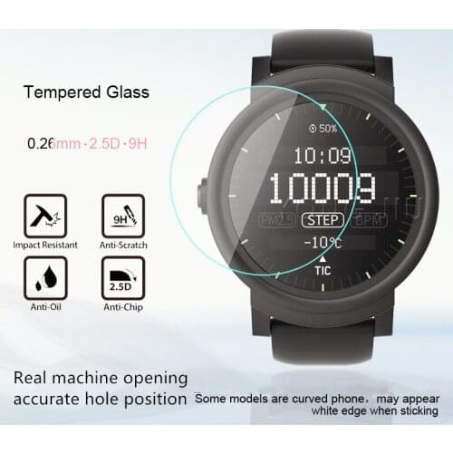 2PCS 3D FOR TIC Watch E Watch Tempered Film for TIC Watch E Watch Tempered Glass Film Intelligent Movement
