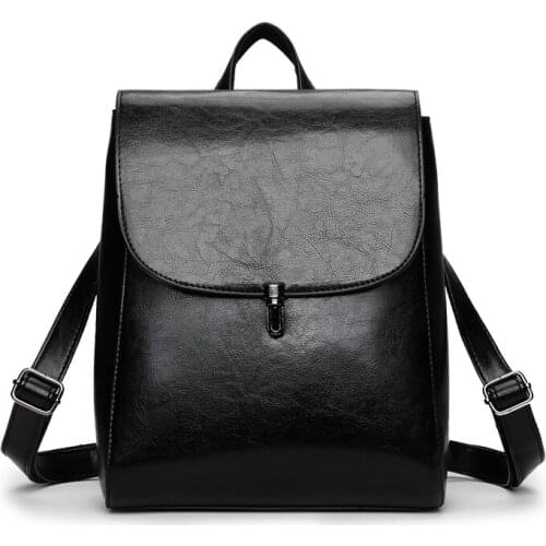 Women Backpack High Quality Youth Leather Backpacks for Teenage Girls Female School Shoulder Bags Totes Travel Bagpack mochila