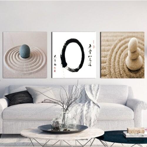 Zen Chinese Caligrafia Canvas Art Print Painting Poster Wall Pictures For Living Room Decor Home Decoration No Frame Picture