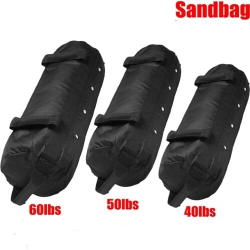 4Pcs/Set 40/50/60lbs Unfilled Ultimate Sandbag Gym Fitness Heavy Duty Muscle Bag Power Training Crossfit SandBag