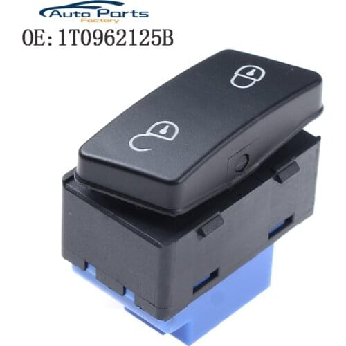 New Drivers Side Central Door Lock Unlock Switch Controlling Button For Volkswagen Caddy Touran 1T0962125B 1TD962125 1T0962125
