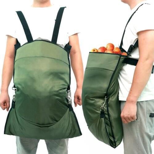 Outdoor Fruit Picking Apron Durable Waterproof Oxford Garden Fruit Collecting Storage Bag Harvest Vegetable Picking bag
