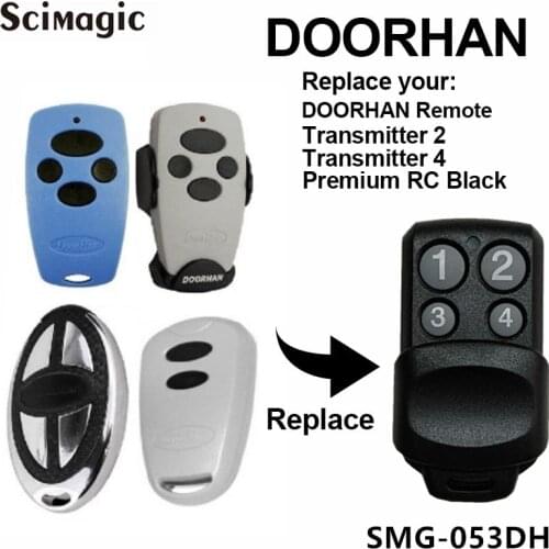 200pcs DOORHAN 433mhz remote control rolling code Doorhan TRANSMITTER2 TRANSMITTER4 433MHz