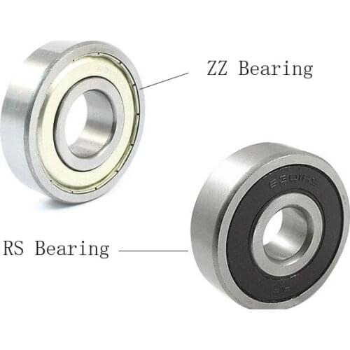 6300 6301 6302 6303 6304 6305 6306 6307 6308 6309ZZ/2RS Double Shielded Deep Groove Ball Bearings 1PC