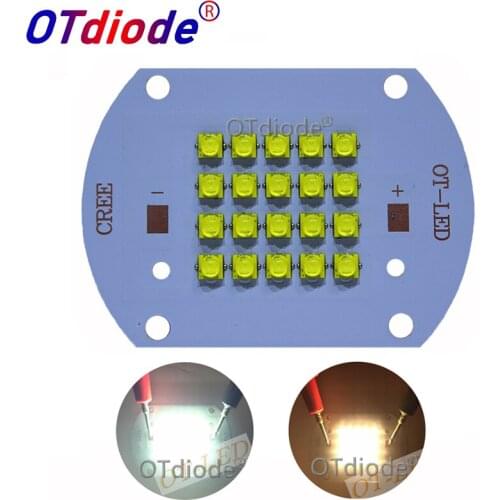 2PCS Cree XTE 100W Led White/Warm White High Power LED the thermoelectric separation Cooper PCB For House/Street Illumination