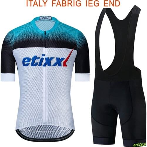 High quality team mens Cycling Clothing breathable Quick dry Short Sleeve Cycling Jersey Cycling Shorts kits for summer