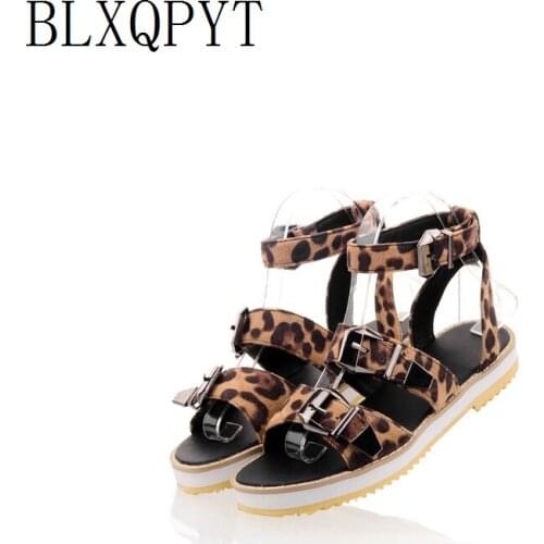 BLXQPYT New Women Sandals Gladiator Summer Shoes 2019 Platform Thick bottom Casual Beach Sandals For Woman Shoes Size 32-43149