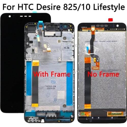 5.5''For HTC Desire 825/ 10 Lifestyle LCD with frame Screen Display With Touch Digitizer Assembly For HTC 825 Free Shipping