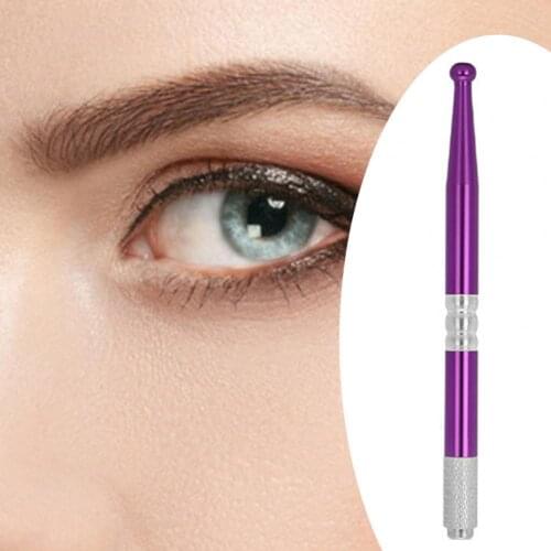 1Set Eyebrow Tattoo Kit Easy to Operate Handmade Synthetic Brow Practice Pigments Pencil for Women