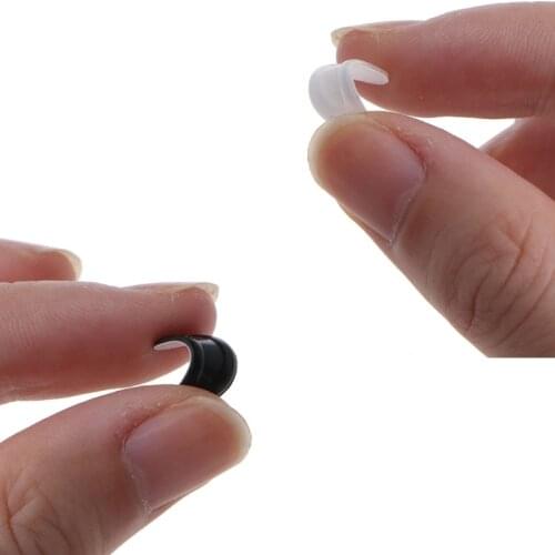 10Pairs Adhesive Eyeglasses Nose Pads D Shape Anti-Slip Soft Silicone Nose Pads