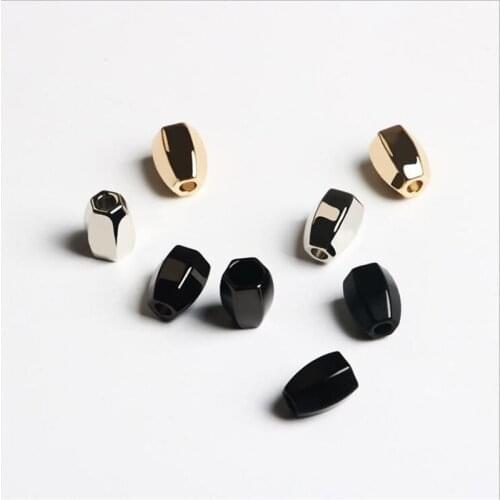 Stopper Cord Ends Lock Metal buckle for Bag Shoes Sportswear Garment Lanyard Accessories 30pcs