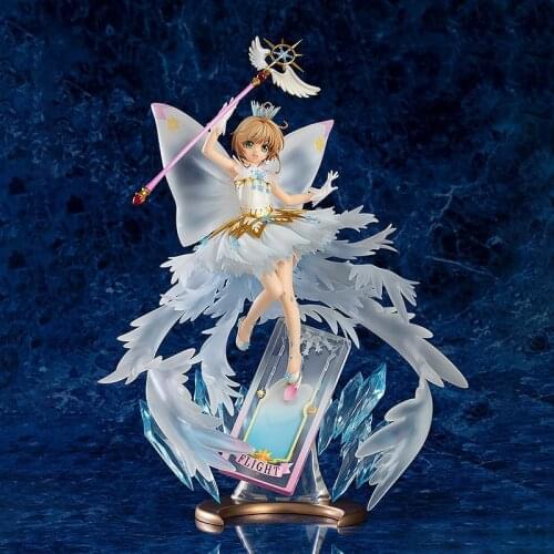 37CM Cardcaptor Sakura Kinomoto Hello Brand New World PVC Action Figure Anime Sexy Girl Figure Model Toys Collection Doll Gift