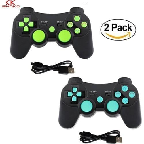 K ISHAKO For SONY PS3 Controller Bluetooth Wireless Gamepad for Play Station 3 Joystick Console for Dualshock 3 SIXAXIS Controle