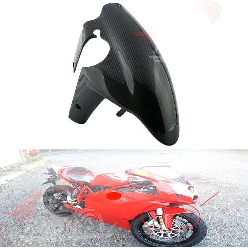 Carbon Fiber fender for DUCATI 999 749 2003 2004 2005 2006 Front Fender Splash Mud Dust Mudguard