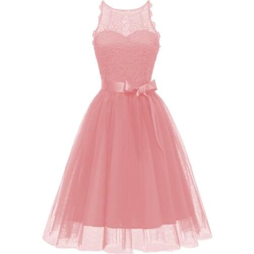 EDressU Women's Evening Dresses Below The Knee