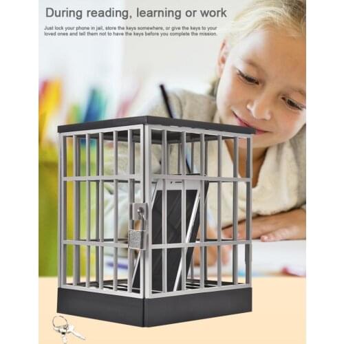 Mobile Phone Jail Cell Party Lightweight Storage Cage Holder Antistress For Kids Adults Party Play
