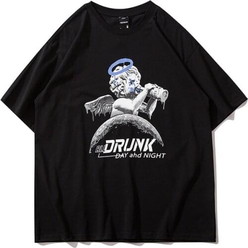 Summer T-shirt For Men Women Harajuku Oversized T Shirts Hip Hop Tees Fashion Clothes Man Streetwear Graphic Printed Tees Tshirt