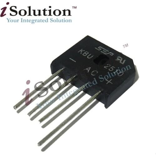 KBU808/KBU1010/KBU1510/KBU2510 Flat Bridge Rectifier