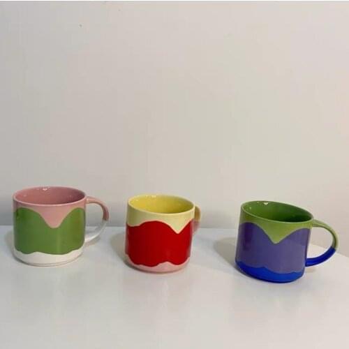 Mug Milk Cup Coffee I Birthday décorations заварник в кружку Hamster INS Flavor creative Gift Cute Girl Heart Ceramic Cup