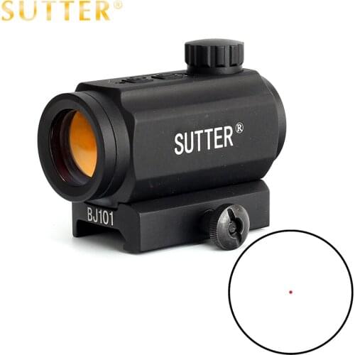 SUTTER Low Power Tactical Hunting 1X21 Spec Reflex 5 MOA Red Dot Sight Scope Weaver Picatinny Mount