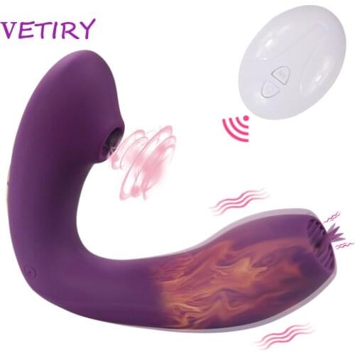Heating Wearable Oral Tongue Licking Sucking Panties Vibrator Remote Control Anal Vagina Clitoris Stimulator Sex Toys for Women